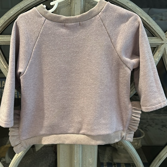 Oh Baby! Rainbow Crew Neck Sweatshirt Size 2 - Picture 2 of 4